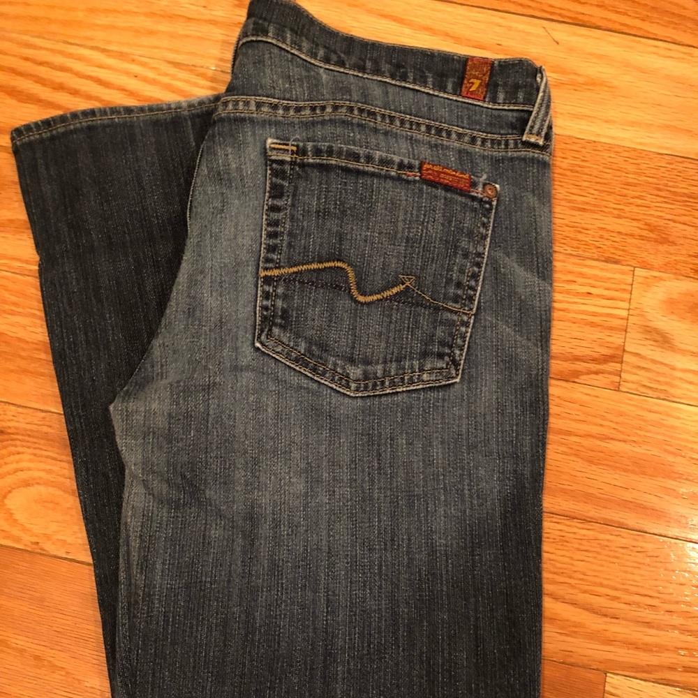 7 For All Mankind Jeans - Size 29 bootcut - Picture 1 of 8